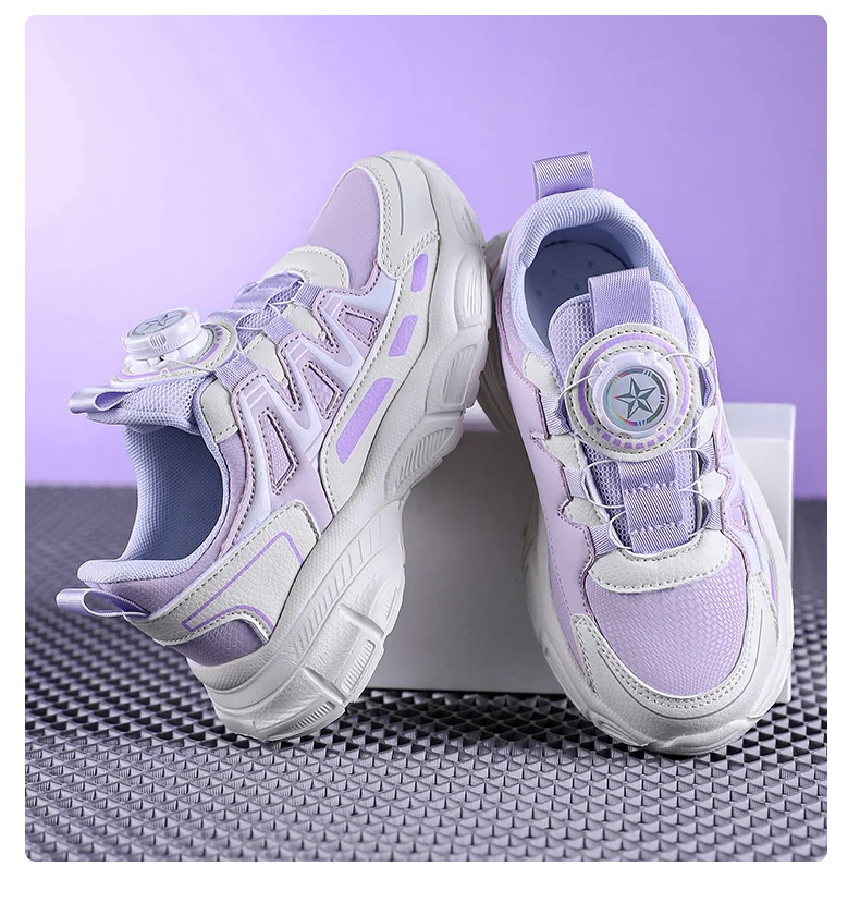 Hot Sell Children Shoes Size 28-39 Boys Fashion Sneakers Girls Sport Running Shoes Kids Breathable Casual Trainers Outdoor Shoes