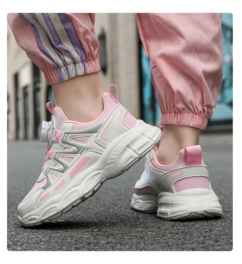 Hot Sell Children Shoes Size 28-39 Boys Fashion Sneakers Girls Sport Running Shoes Kids Breathable Casual Trainers Outdoor Shoes