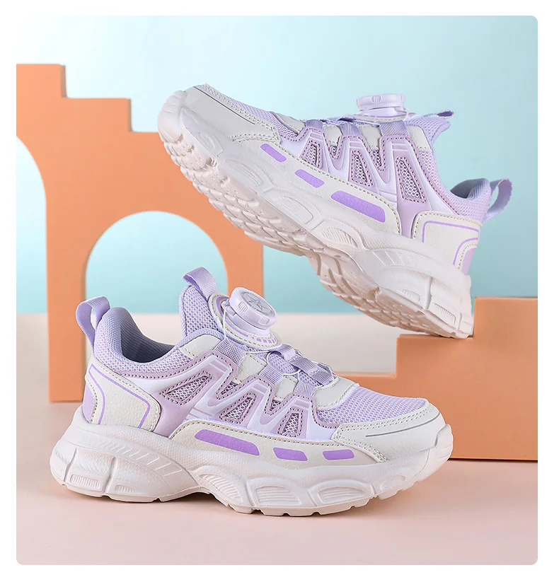 Hot Sell Children Shoes Size 28-39 Boys Fashion Sneakers Girls Sport Running Shoes Kids Breathable Casual Trainers Outdoor Shoes