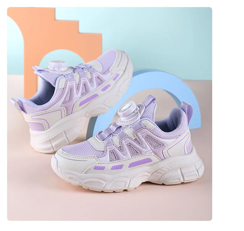 Hot Sell Children Shoes Size 28-39 Boys Fashion Sneakers Girls Sport Running Shoes Kids Breathable Casual Trainers Outdoor Shoes