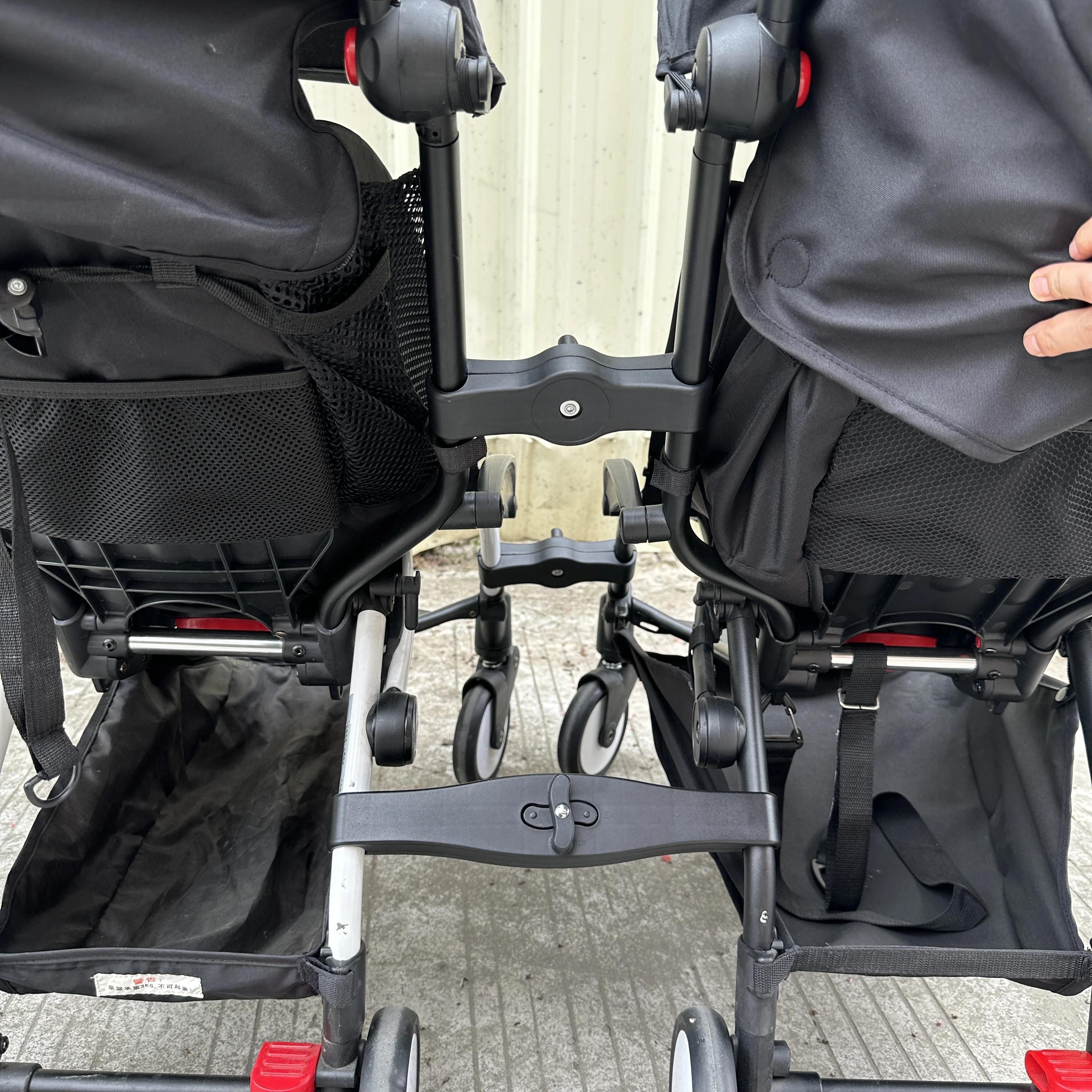 Stroller Connector for Yoyo Babyzen Strollers, Pushchair 2 In1 Dual Stroller Connector Linker