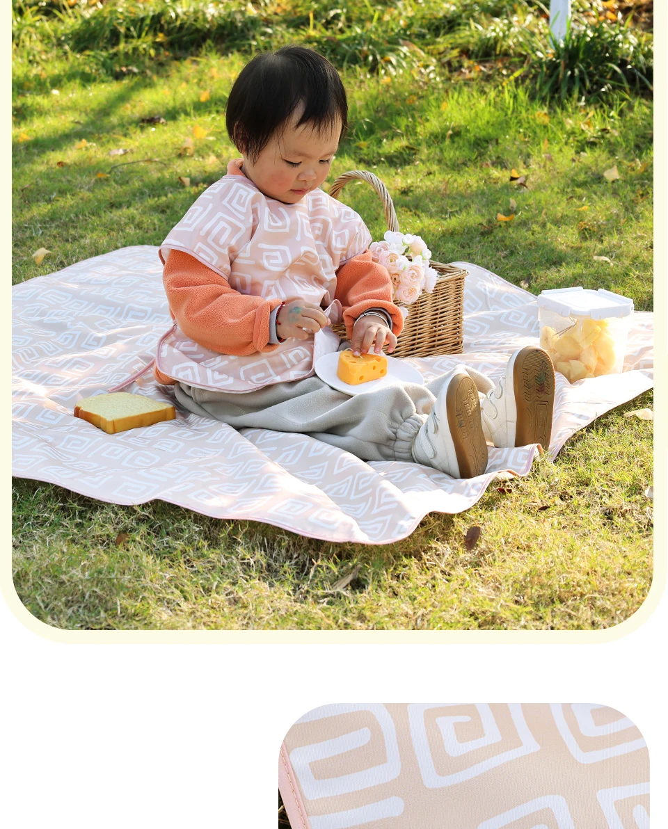 Elinfant 1 Pc Baby High Chair Splat Mat Portable Baby Dining Chair Mat Waterproof Spill Mat Anti-Slip Floor Protector Splash Mat