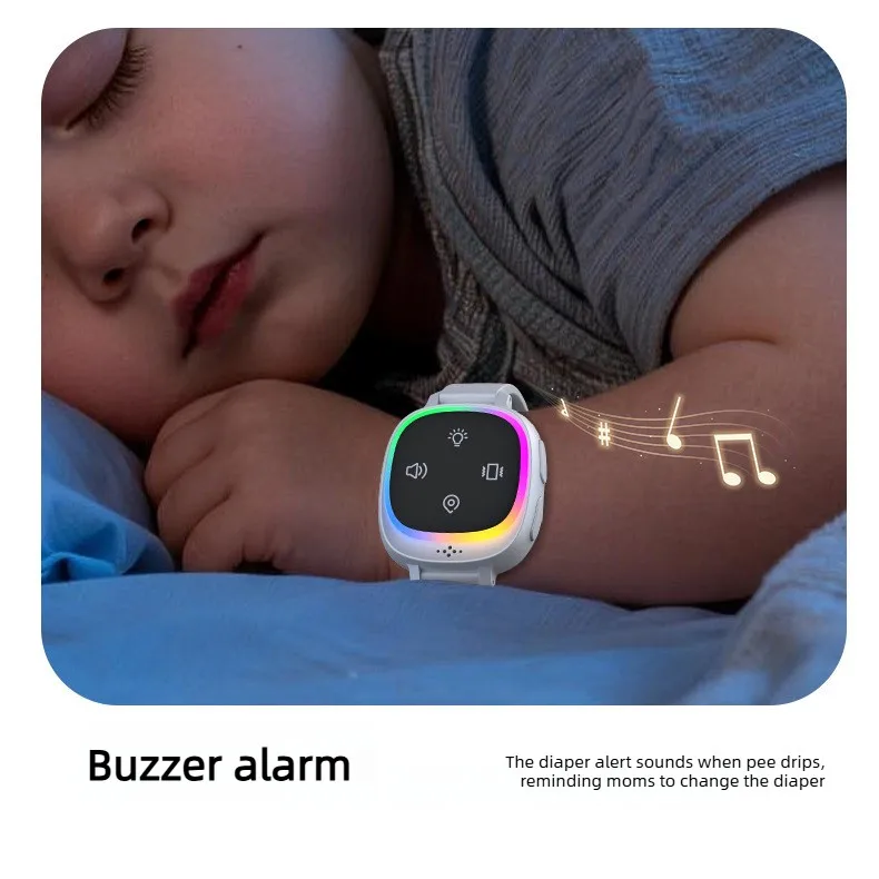 Urine Wet Alarm for Children, Anti-Lost Wireless Bedwetting Alarm, Wrist-Worn Baby Watch Reminder