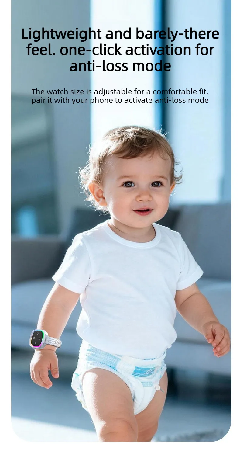 Urine Wet Alarm for Children, Anti-Lost Wireless Bedwetting Alarm, Wrist-Worn Baby Watch Reminder