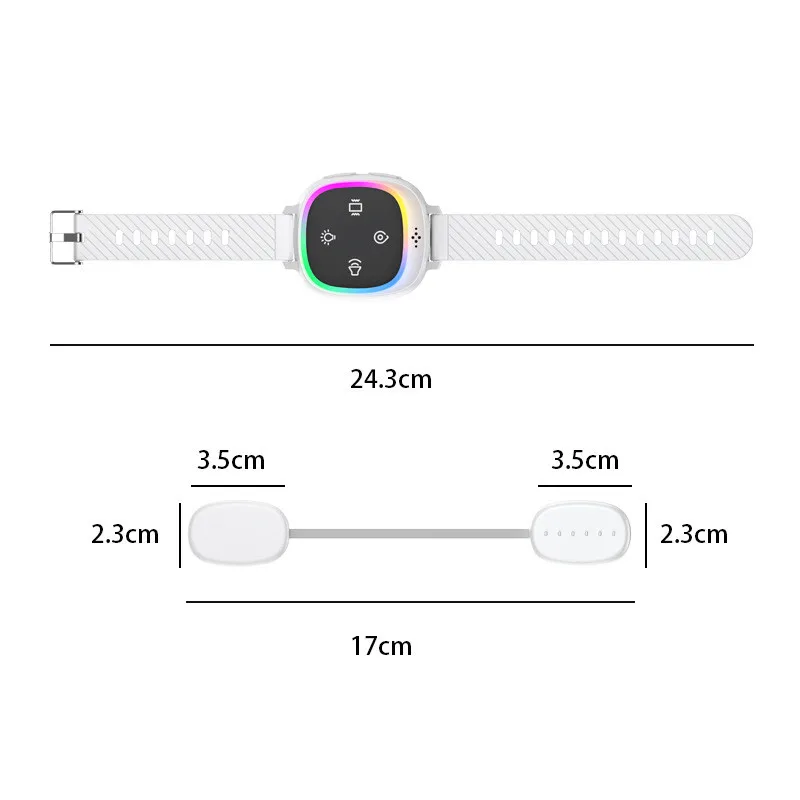 Urine Wet Alarm for Children, Anti-Lost Wireless Bedwetting Alarm, Wrist-Worn Baby Watch Reminder