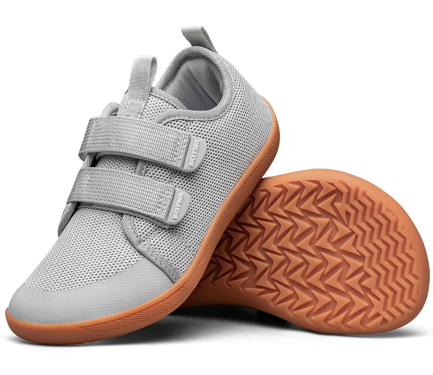 New Kids Barefoot Sneakers Girls Boys Fashionable Children's Shoes Wide Toe Breathable Knitted Mesh Sole Non Slip Walking Cross
