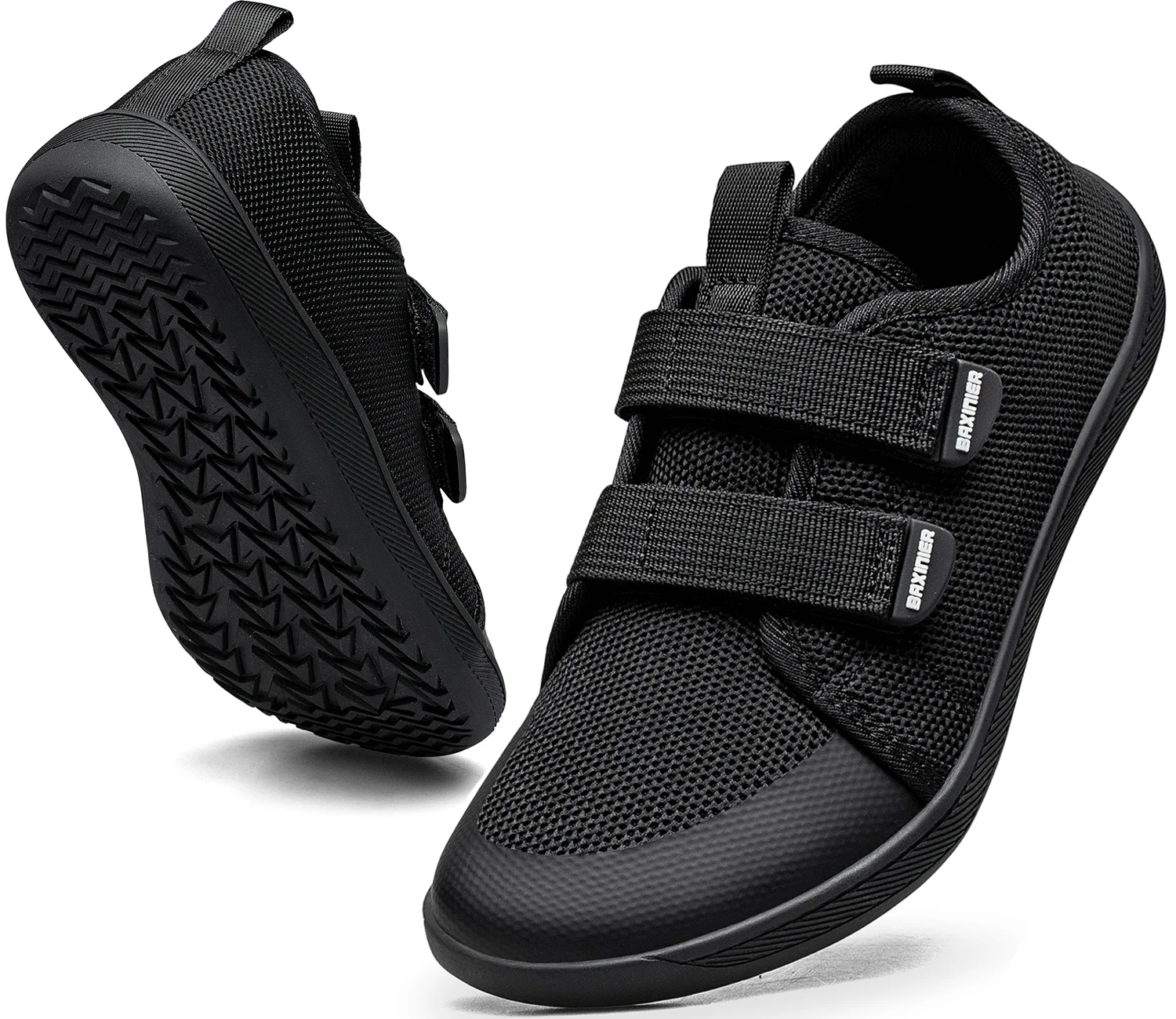 New Kids Barefoot Sneakers Girls Boys Fashionable Children's Shoes Wide Toe Breathable Knitted Mesh Sole Non Slip Walking Cross