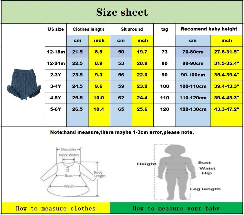 Autumn Baby Girls Knitted Shorts Children Bloomer Toddler Princess PP Shorts Kids Girls Ruffle Edge Lovely Lotus Butt Shorts