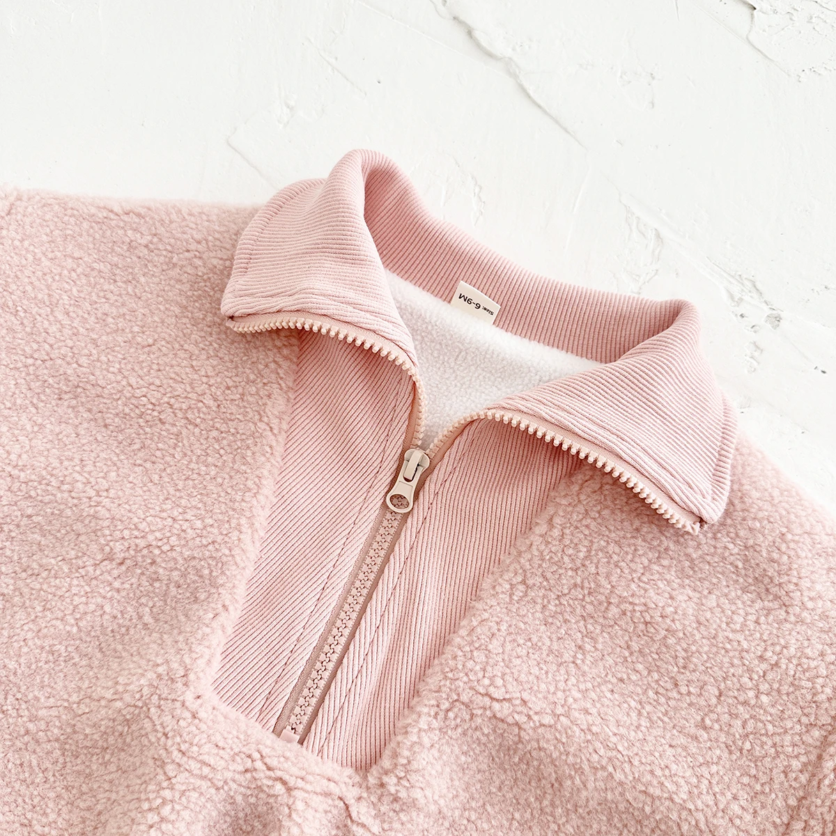 New Winter Baby Boys Girls Coats Fake Lamb Wool Solid Colour Zippered Jacket Top Kids Coat Jackets Children Clothes Overcoats