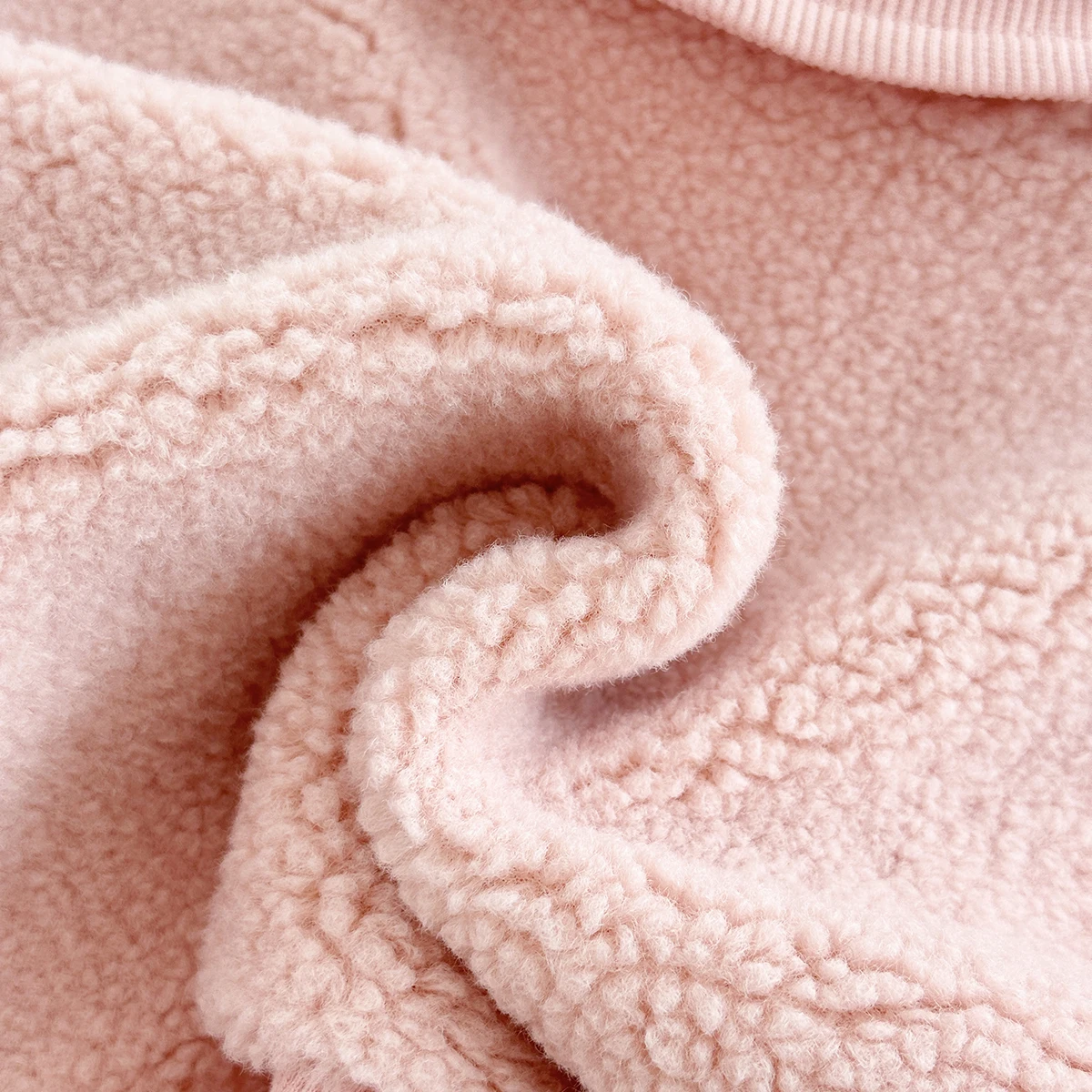 New Winter Baby Boys Girls Coats Fake Lamb Wool Solid Colour Zippered Jacket Top Kids Coat Jackets Children Clothes Overcoats