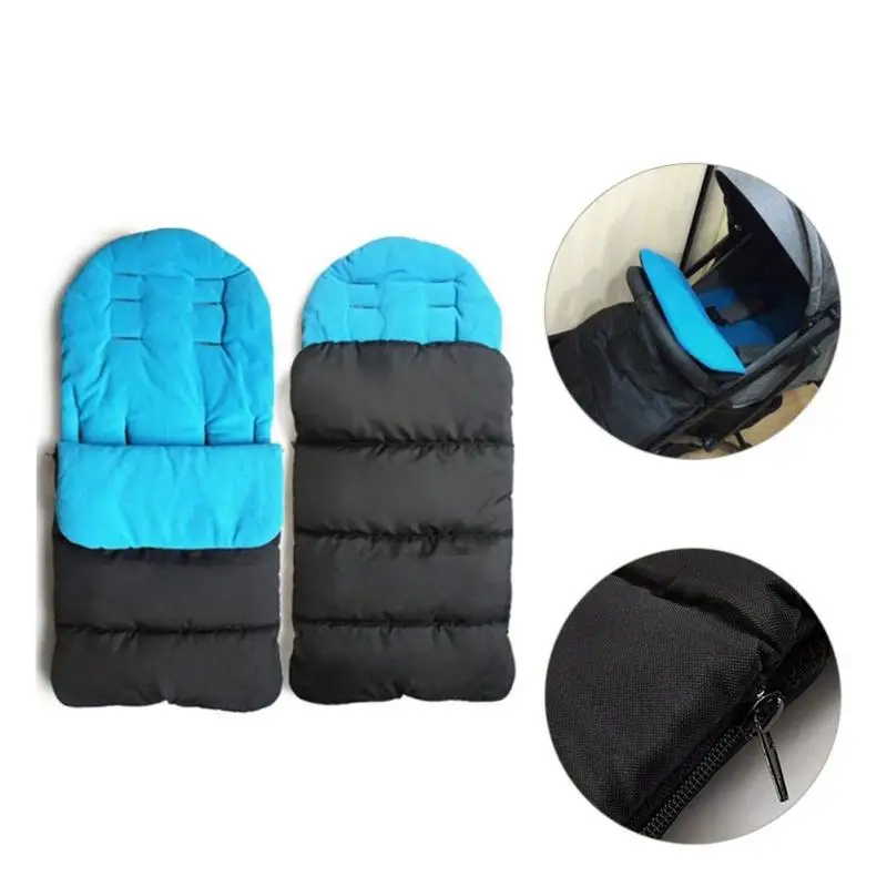Baby Stroller Warm Foot Cover Universal Pad with Cotton Thickened Autumn and Winter Children's Blanket