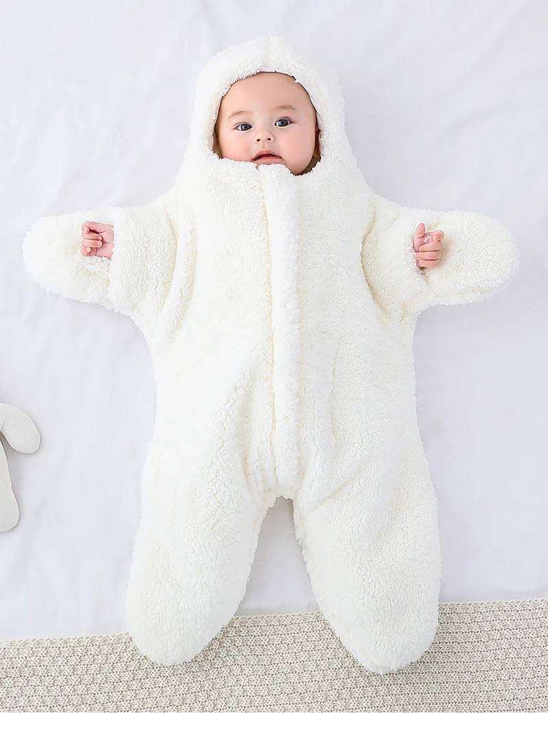 0-6 Month Baby Sleeping Bags Starfish Shape Autumn Winter Soft Newborn Wrap Blanket Swaddling Warm Cotton Sleepsack for Babies