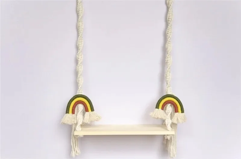 Baby Photography Props Newborn Swing Chair Wooden Furniture Infants Photo Shooting Prop Accessories Baby Photo Props Swings
