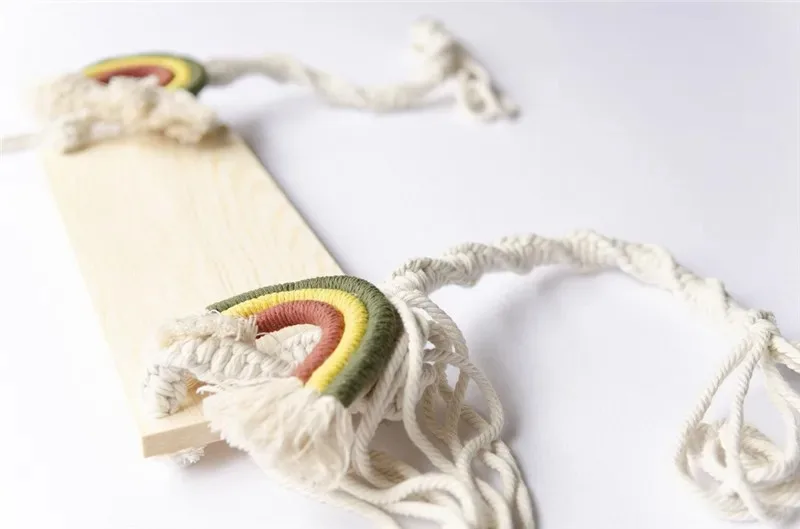 Baby Photography Props Newborn Swing Chair Wooden Furniture Infants Photo Shooting Prop Accessories Baby Photo Props Swings