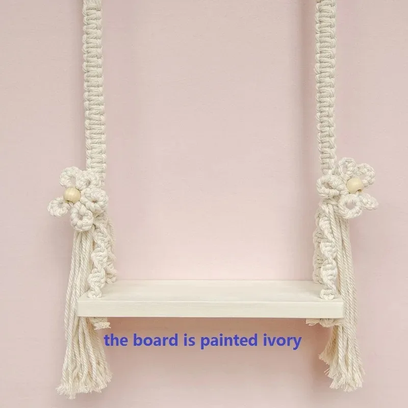 Baby Photography Props Newborn Swing Chair Wooden Furniture Infants Photo Shooting Prop Accessories Baby Photo Props Swings