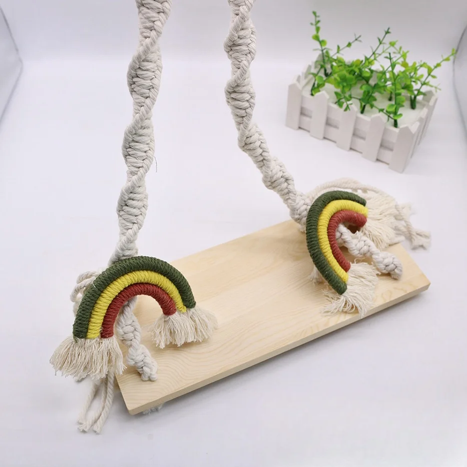Baby Photography Props Newborn Swing Chair Wooden Furniture Infants Photo Shooting Prop Accessories Baby Photo Props Swings