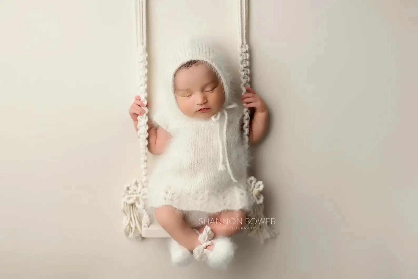 Baby Photography Props Newborn Swing Chair Wooden Furniture Infants Photo Shooting Prop Accessories Baby Photo Props Swings