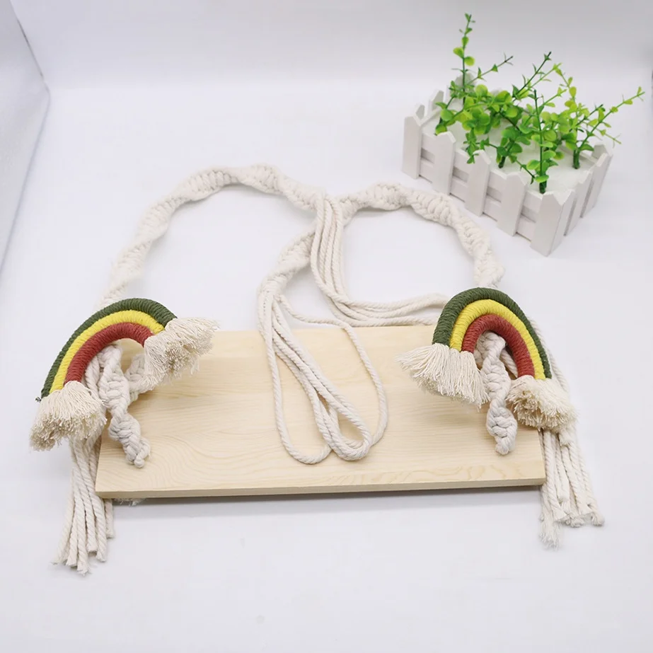 Baby Photography Props Newborn Swing Chair Wooden Furniture Infants Photo Shooting Prop Accessories Baby Photo Props Swings