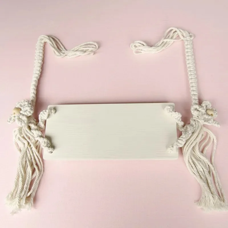Baby Photography Props Newborn Swing Chair Wooden Furniture Infants Photo Shooting Prop Accessories Baby Photo Props Swings