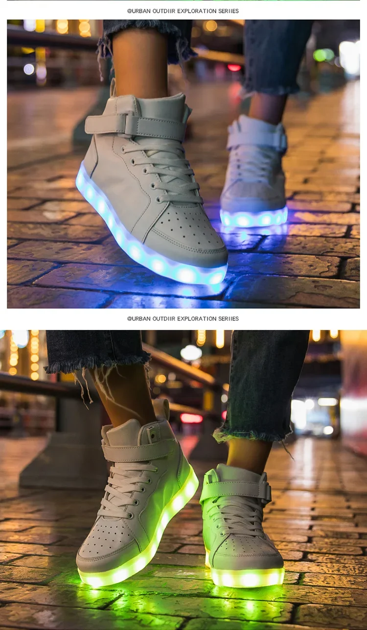 Size 25-40 Children Glowing Sneakers Kid Luminous Sneakers for Boys Girls Led Sneakers With Luminous Sole Lighted Shoes Men