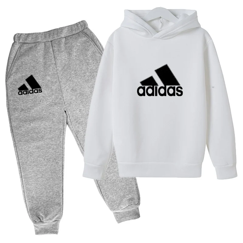 Latest Children's Sportswear Brand-Hoodie Jacket T-shirt+pants-Comfortable and Loose Fi -Suitable for Boys and Girls Aged 3 To13