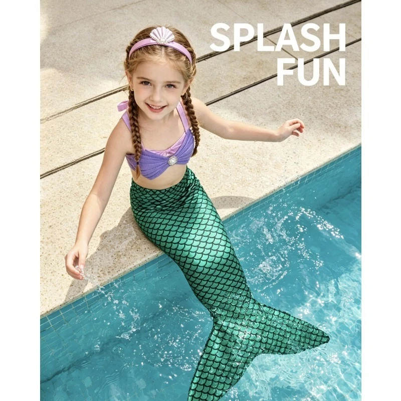 Newborn Mermaid Photography Baby Summer Swimsuit Photo Prop Cute Style Shooting Outfit Studio Posing Photoshoot Dress Accessory