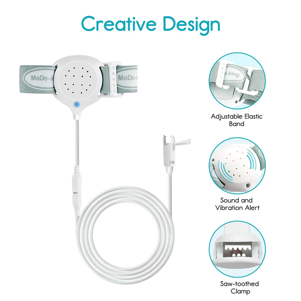 MoDo-King Best Bedwetting Alarm for Baby Boys Kids Best Adult Bed Wetting Enuresis Alarm Nocturnal Enuresis MA-108