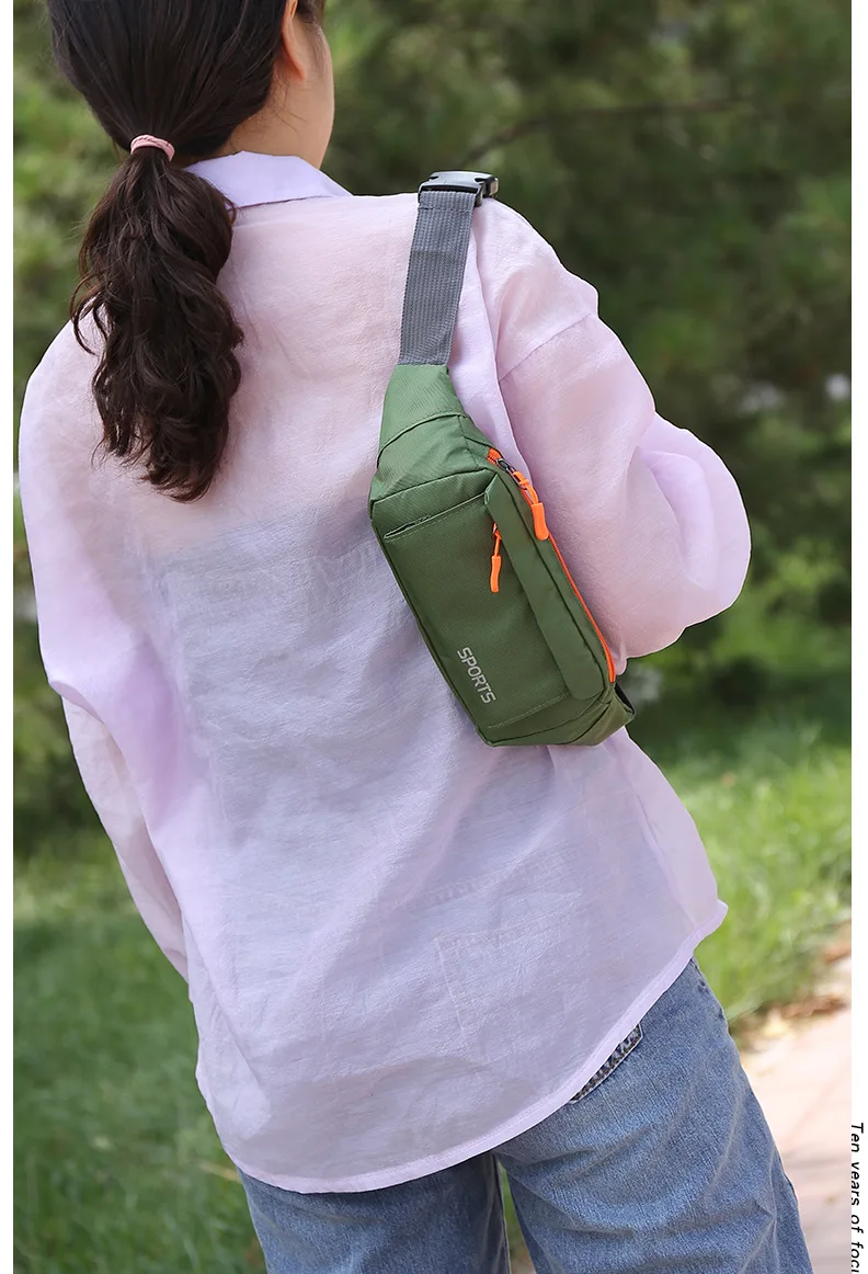 Kangaroo Bum Hip Fanny Waist Bag Pack For Men Women Waterproof Male Belt Pouch Belly Banana Ladies Sachet Mobile Running Wallet