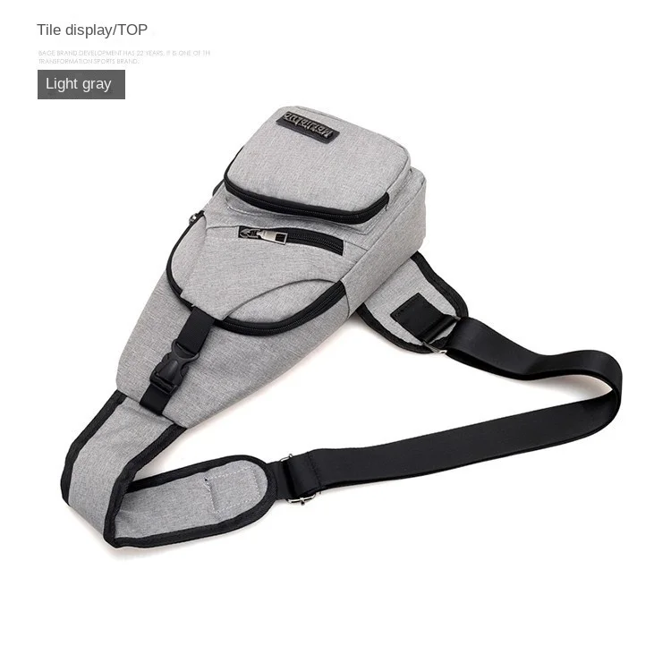 Fashion Casual Crossbody Bag Small Men's Shoulder Bag Men Diagonal Backpack Messenger Phone Bag Boy Fanny Chest Pack New