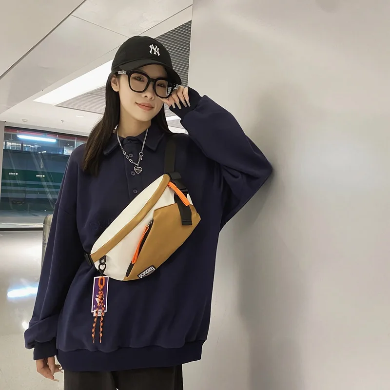 Chest Rig Bag Women Fanny Pack Streetwear Chest Bags Multi-function Unisex Nylon Hip Hop Waist Bag Phone Pocket