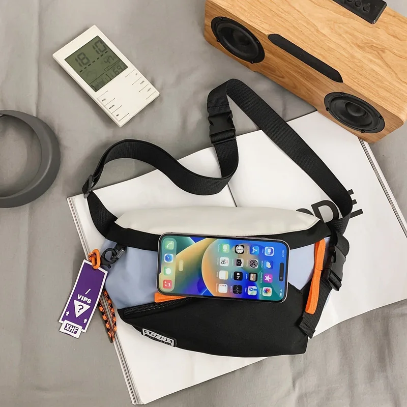 Chest Rig Bag Women Fanny Pack Streetwear Chest Bags Multi-function Unisex Nylon Hip Hop Waist Bag Phone Pocket