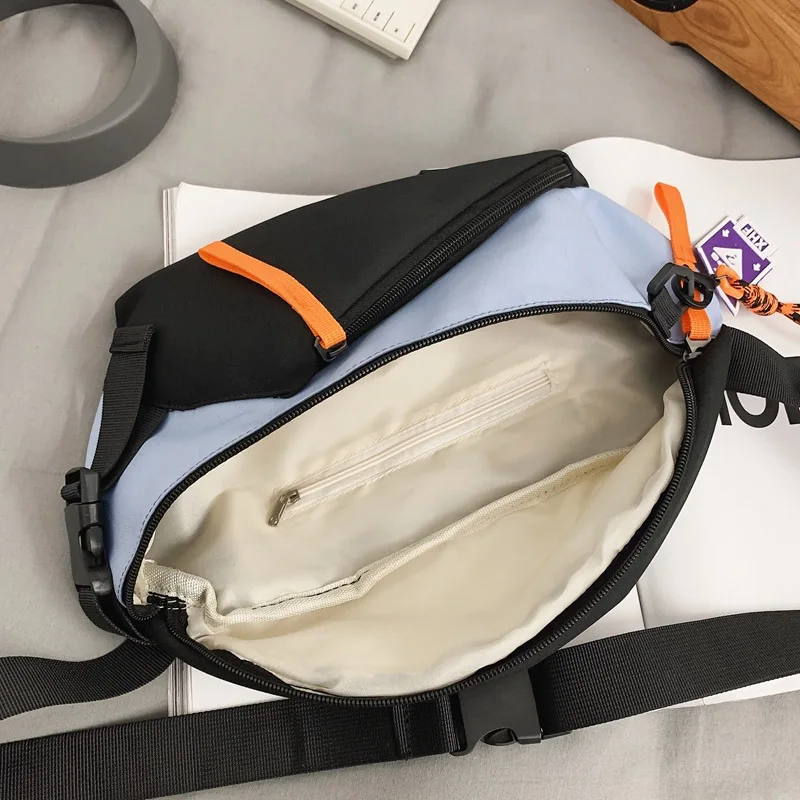 Chest Rig Bag Women Fanny Pack Streetwear Chest Bags Multi-function Unisex Nylon Hip Hop Waist Bag Phone Pocket