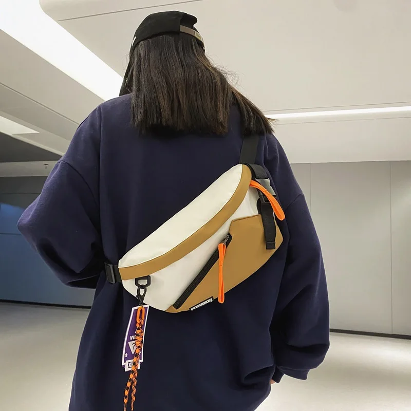 Chest Rig Bag Women Fanny Pack Streetwear Chest Bags Multi-function Unisex Nylon Hip Hop Waist Bag Phone Pocket