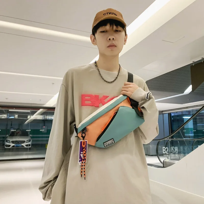Chest Rig Bag Women Fanny Pack Streetwear Chest Bags Multi-function Unisex Nylon Hip Hop Waist Bag Phone Pocket