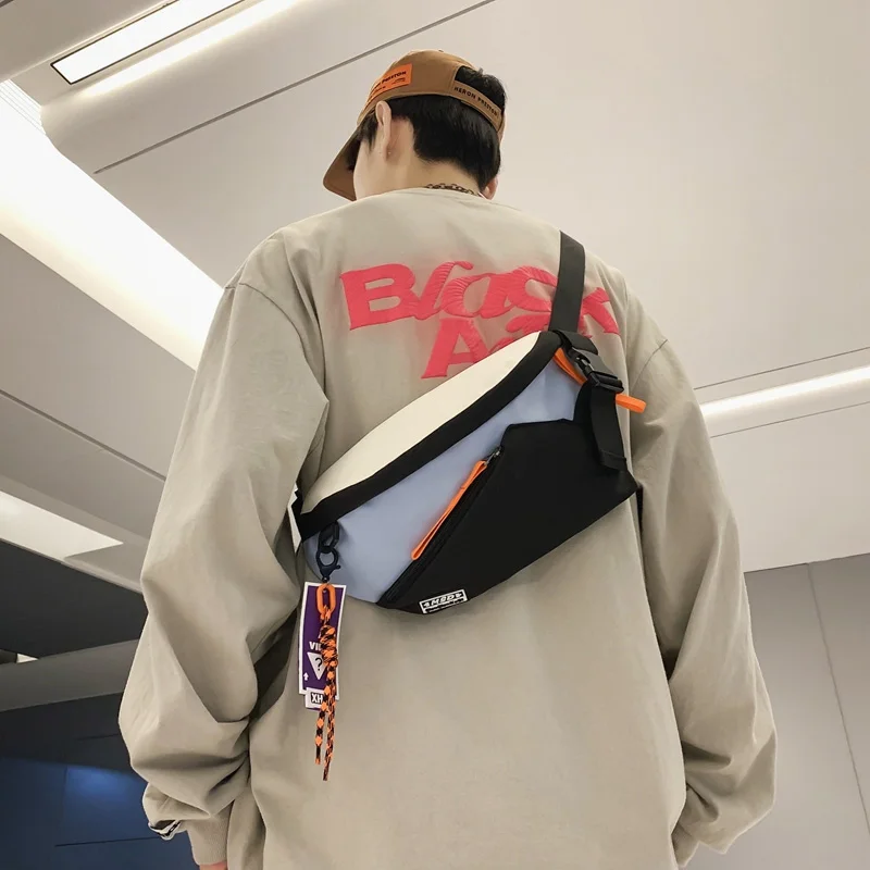 Chest Rig Bag Women Fanny Pack Streetwear Chest Bags Multi-function Unisex Nylon Hip Hop Waist Bag Phone Pocket