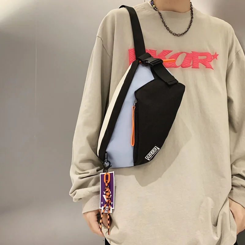 Chest Rig Bag Women Fanny Pack Streetwear Chest Bags Multi-function Unisex Nylon Hip Hop Waist Bag Phone Pocket