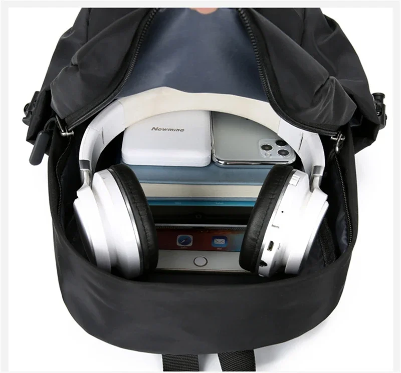 Sport Mini Men's Backpack Fashion Small Black Travel Rucksack Shoulder School Bag Canvas Designer Sports Backpacks Mochila Bags