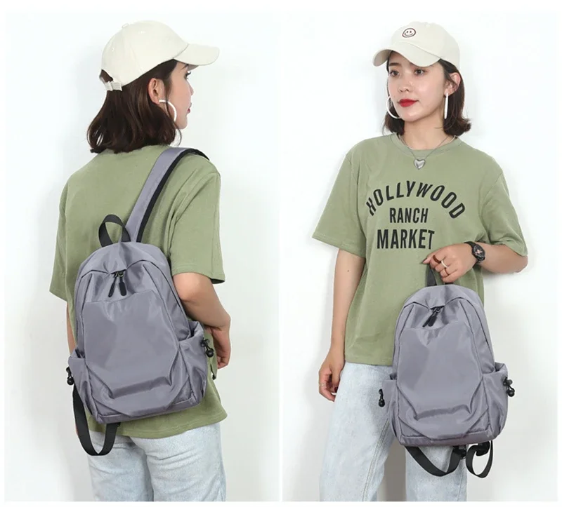 Sport Mini Men's Backpack Fashion Small Black Travel Rucksack Shoulder School Bag Canvas Designer Sports Backpacks Mochila Bags