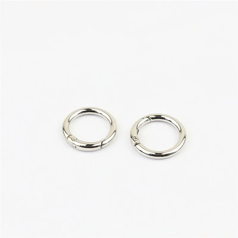 5Pcs 25/30/32/38MM Metal Spring Buckles Carabiner Hooks Handbag Clasp Stainless Steel Keyring Snap Gate O Ring Camping Clasp