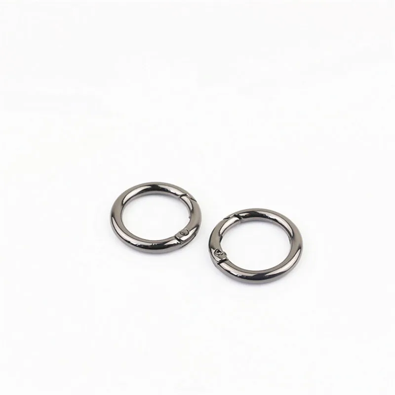 5Pcs 25/30/32/38MM Metal Spring Buckles Carabiner Hooks Handbag Clasp Stainless Steel Keyring Snap Gate O Ring Camping Clasp