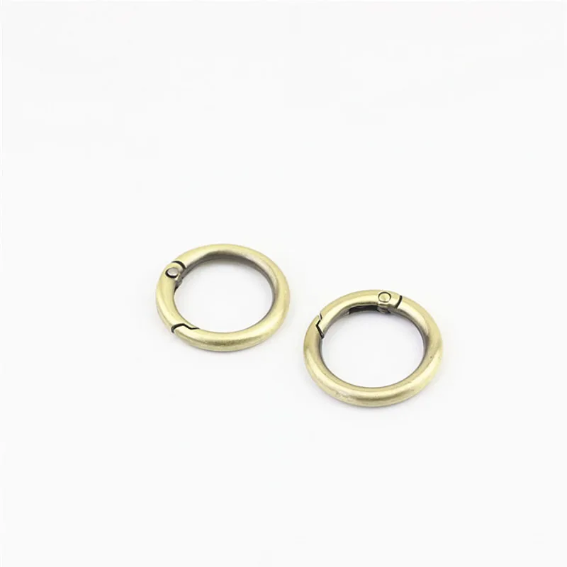 5Pcs 25/30/32/38MM Metal Spring Buckles Carabiner Hooks Handbag Clasp Stainless Steel Keyring Snap Gate O Ring Camping Clasp
