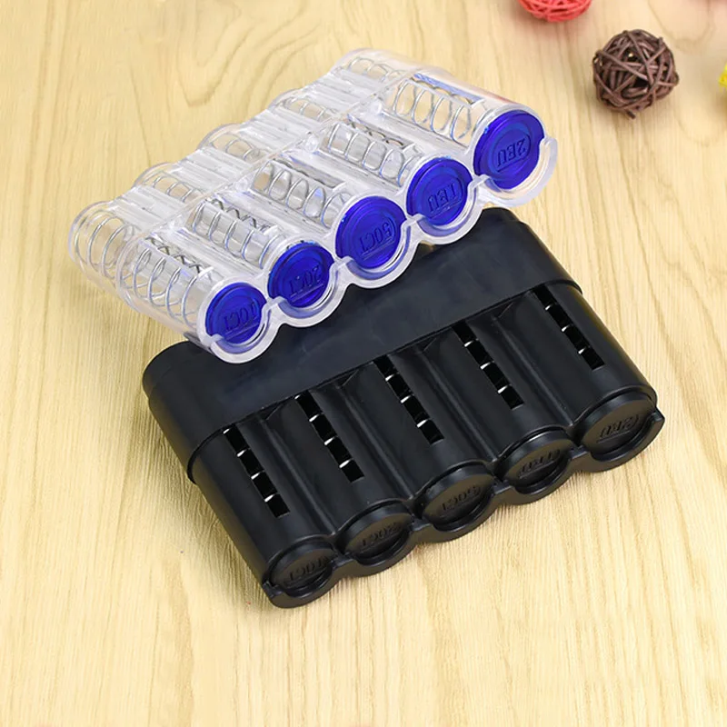 Creative Coins Purse Storage Box Euro Coin Dispenser Container Case High Quality Wallet Holders Money Boxes Bins 2023 Wholesale