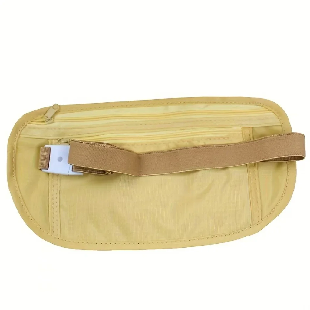 Anti-Theft Invisible Travel Waist Bag - Wallet for Men & Women, Hidden Passport Money Belt, Chest Bag Gift for Travelers