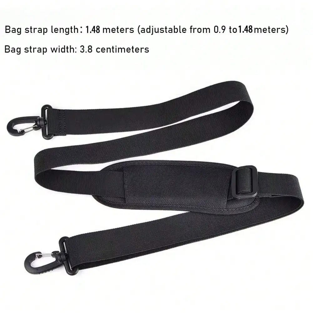 Minimalist Nylon Shoulder Bag Shoulder Strap, Widening Pressure Reducing Shoulder Strap, Fashionable Solid Color Shoulder Strap