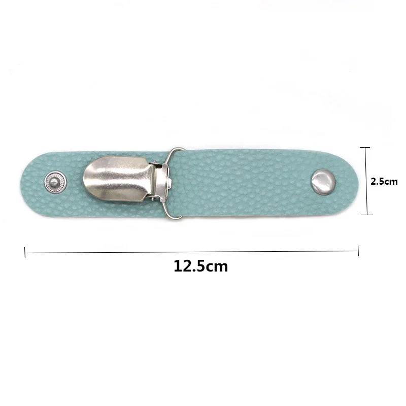 New Travel Leather Hat Clip, Outdoor Backpack Luggage Storage Clip, PU Leather Multi-purpose Straw Hat Clip, Hat Accessory