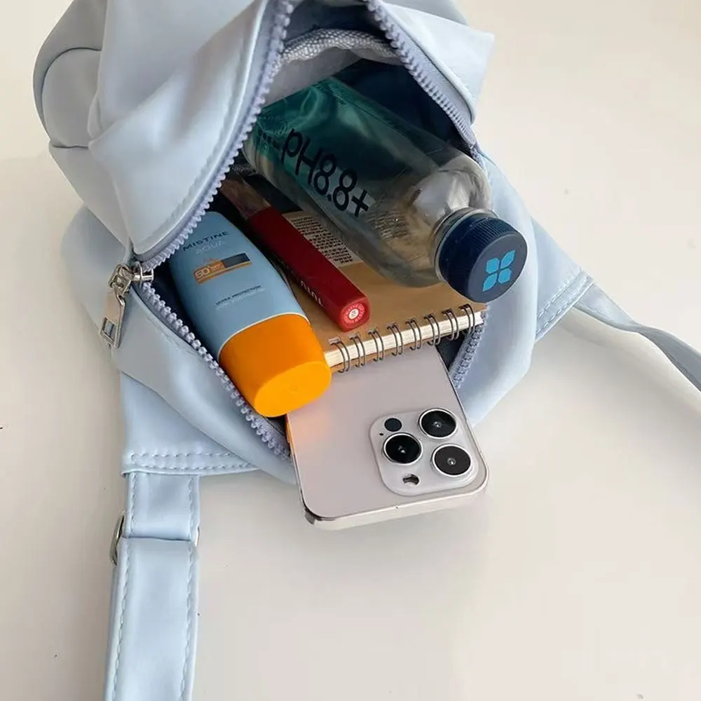 Casual Nylon Cloth Bag for Women, New Popular Shell-Style Lightweight Versatile Large-Capacity Crossbody Bag, Small Shoulder Bag