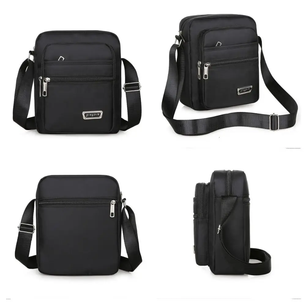 Men Crossbody Bags Male Nylon Shoulder Bags Boy Messenger Bags Man Handbags for Travel Casual Large Satchel Grey