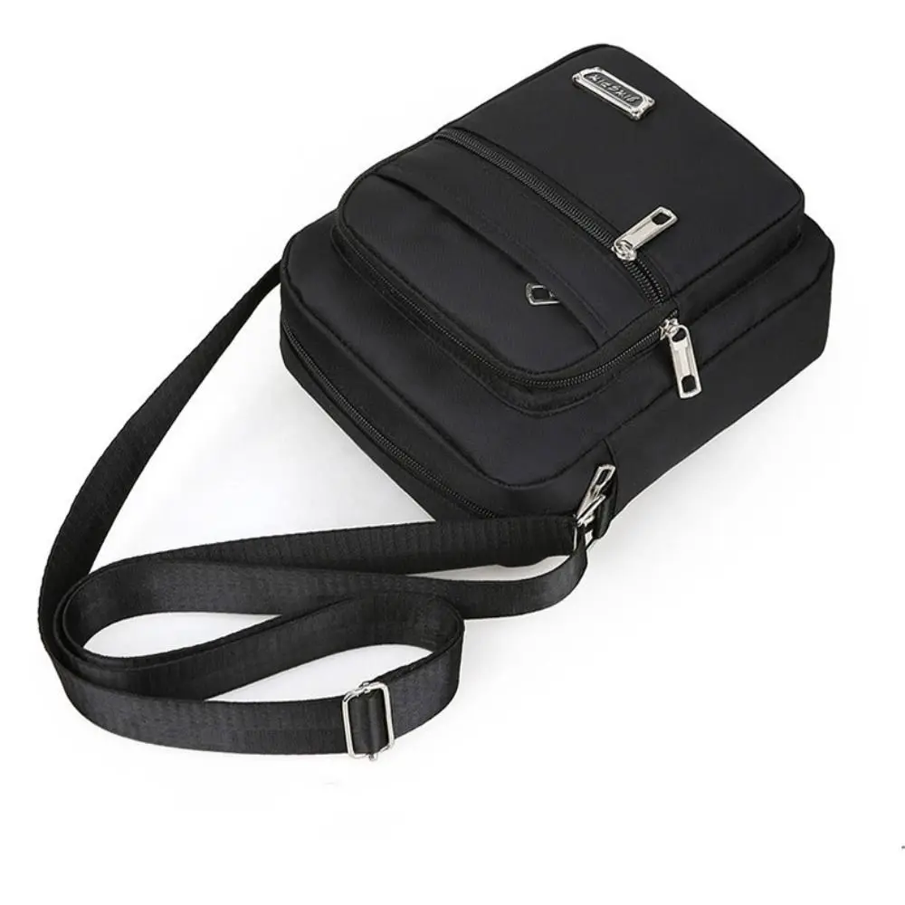 Men Crossbody Bags Male Nylon Shoulder Bags Boy Messenger Bags Man Handbags for Travel Casual Large Satchel Grey
