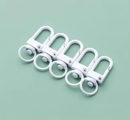 8pcs/lot Metal Universal Buckle Bag Buckle Multi Color Optional Key Buckle Alloy Buckle Lobster Buckle Bag Accessories