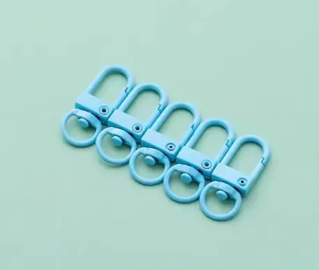 8pcs/lot Metal Universal Buckle Bag Buckle Multi Color Optional Key Buckle Alloy Buckle Lobster Buckle Bag Accessories